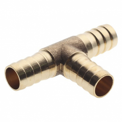 купить ЭВРИКА E102-6/4 Фиттинг-тройник "елочка" 90 град. 12 мм