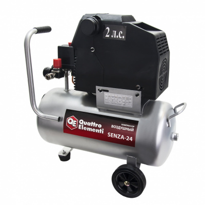 купить QUATTRO ELEMENTI 770-223 Безмасляный поршневой компрессор SENZA-24 