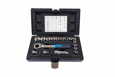 купить LICOTA ALK-1006P Набор торцевых головок проходных с аксессуарами 19мм 17пр.