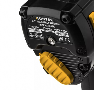 купить RUNTEC RT-IWP1300 Гайковерт ударный пневматический RUNTEC PRO 1/2", 1300Нм