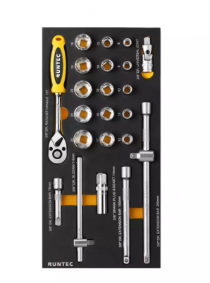 купить RUNTEC RT-HT273PR7 Тележка инструментальная 7 полочная Performance с комплектом инструмента, 273 предмета