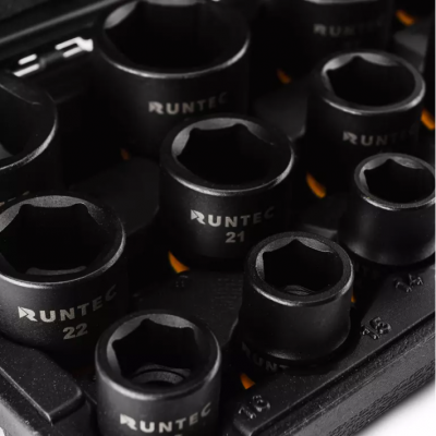 купить RUNTEC RT-IS1B15 Набор ударных головок 1/2", 10-32 мм, CrMo, 15 предметов