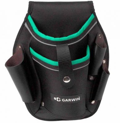 купить GARWIN GA-TP03 Сумка для шуруповерта поясная, 2 кармана