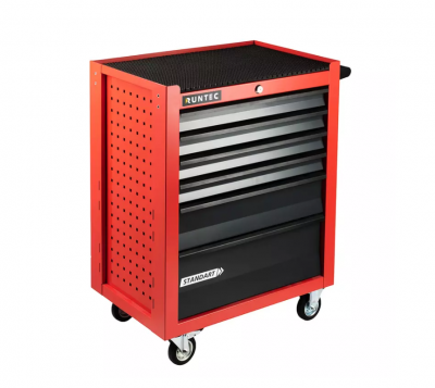купить RUNTEC RTSTD-6R Тележка инструментальная 6 полочная Standart красная