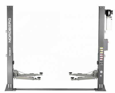 купить NORDBERG N4120BE-4G_3+2_380 Подъемник 380V 2х стоечный 4т с электростопорами (серый)