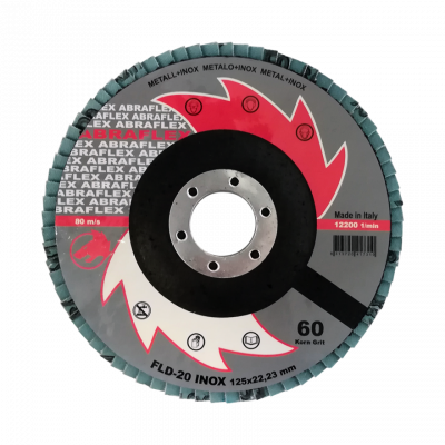 купить Круг лепестковый тарельчатый FLD-20 INOX D125 P40