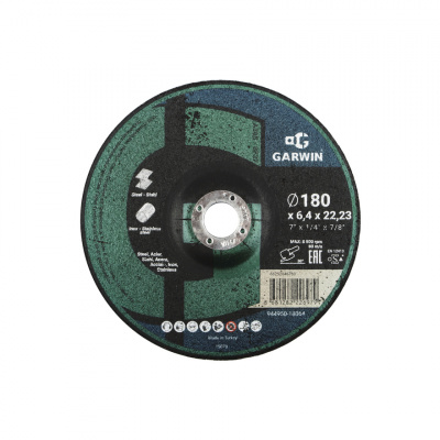 купить  944950-18064 Круг зачистной A30S-180x6.4x22.23-T27 мет/нерж