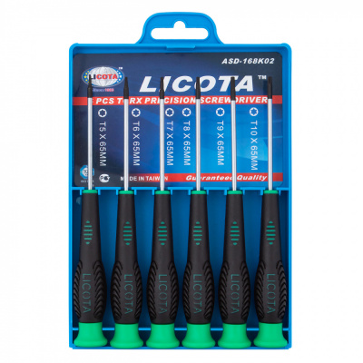 купить LICOTA ASD-168K02 Набор отверток Torx для точной механики 6 пр.