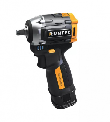 купить RUNTEC RT-IW180 Гайковерт ударный аккумуляторный RUNTEC PRO 1/2", 16В, 2*2Ач, 180Нм