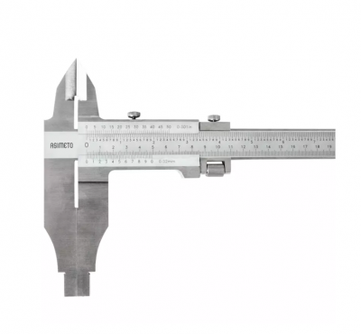 купить ASIMETO 302-20-0 Штангенциркуль нониусный с ножевидными измерительными губками 0,05 мм, 0-500 мм