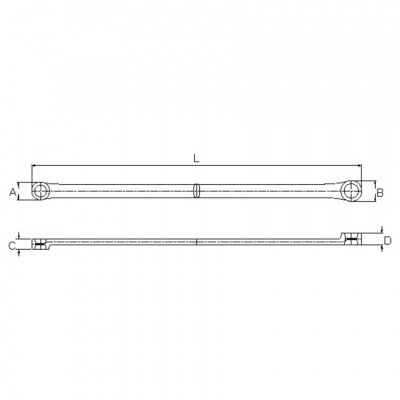 купить LICOTA AWT-LDM1921 Ключ накидной удлиненный 19х21 мм
