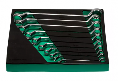 купить GARWIN PRO 646140 Набор ключей накидных изогнутых 10 предметов 6-32 мм