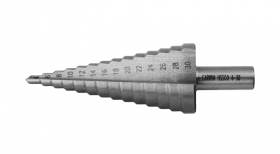 купить GARWIN INDUSTRIAL 102560-4-30-14 Сверло ступенчатое 4,0-30,0 мм, 14 ступеней, HSS-Co5