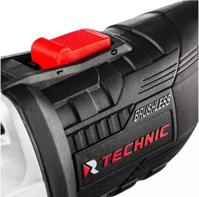 купить RUNTEC RT-AG1000T Шлифмашина угловая аккумуляторная RUNTEC TECHNIC 125 мм, 20В, 2*4Ач, 1000Вт