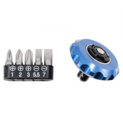 купить LICOTA ABD-031K2 Отвертка трещоточная мини с битами 1/4", 6 пр.