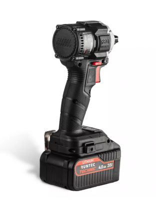 купить RUNTEC RT-IW300T Гайковерт ударный аккумуляторный RUNTEC TECHNIC 1/2", 20В, 2*4Ач, 300Нм