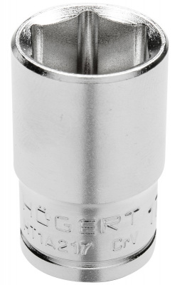 купить HOEGERT Торцевая головка шестигранная 1/2", 12 мм, сталь CrV, DIN 3124