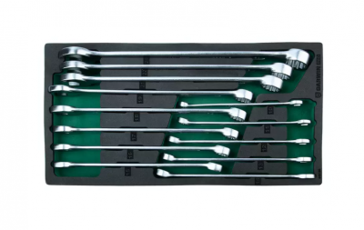 купить GARWIN PRO 646100 Набор ключей комбинированных удлиненных 13 пр. 10-24 мм в ложементе EVA