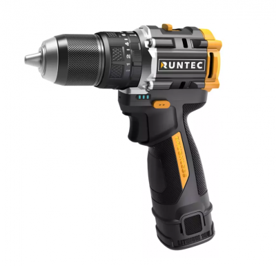 купить RUNTEC RT-ID124 Дрель-шуруповерт ударная аккумуляторная RUNTEC PRO 13 мм, 16В, 2*2Ач, 50Нм