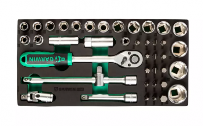 купить GARWIN PRO 646062 Набор торцевых головок 1/2" 41 пр. в ложементе EVA