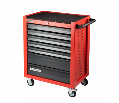 купить GARWIN PRO GSTD-7-R Тележка инструментальная 7 полочная GARWIN Standart красная
