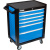 купить GARWIN 001016-5015 Тележка инструментальная серии Standart 6 полочная синяя
