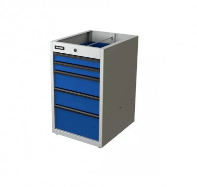 купить RUNTEC TI5-7035-5005 Тумба с 5-ю ящиками, синий (светло-серый)
