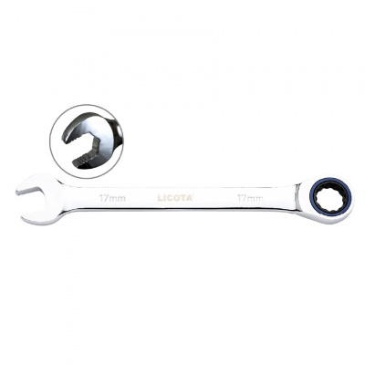 купить LICOTA ARW-76M21 Ключ комбинированный трещоточный 100 зубьев 21 мм