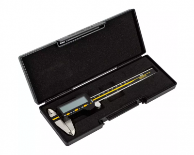 купить ASIMETO 306-08-3-П Штангенциркуль цифровой 0.01 мм, 0-200 мм, с разъёмом для вывода данных, с поверкой