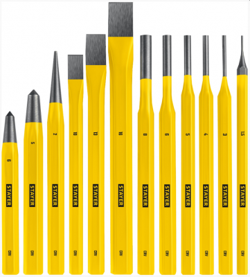 купить 21077-H12 STAYER Набор зубил и кернеров Hercules 12 предметов