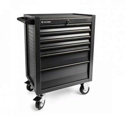 купить RUNTEC TECHNIC RTSTD-6T Тележка инструментальная 6 полочная Standart серая