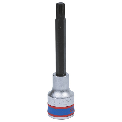 купить KING TONY 404908 KING TONY Насадка (бита) торцевая 1/2", RIBE, M08, L = 100 мм