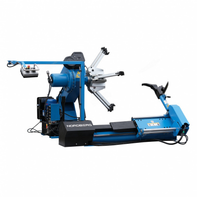 купить NORDBERG 46TRK42(B) Станок шиномонтажный для грузовых машин, двухскоростной, с пультом на штанге, 380 В, синий