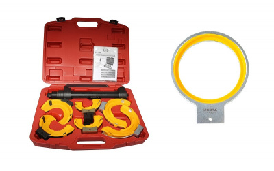 купить Стяжка пружин универсальная для подвески типа "Макферсон" + оправка для пружин BMW E39, E46 в подаро