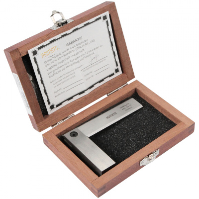 купить ASIMETO 639-33-0 Упорный лекальный угольник закаленный точность 00, 100x70 мм, DIN 875