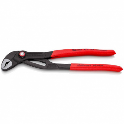 купить Knipex KN-8721250 Высокотехнологичные сантехнические клещи Cobra QuickSet черненые 250 мм