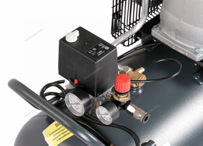 купить NORDBERG NCP100/420 Компрессор поршневой с ременной передачей, 380 В, ресивер 100 л, 420 л/мин