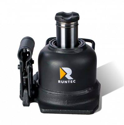 купить RUNTEC RT-WJ10 Домкрат бутылочный, двухштоковый, профессиональный 10 т, 150-215 мм