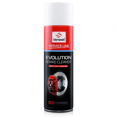 купить Очиститель тормозов Venwell EVOLUTION (аэрозоль) 500мл
