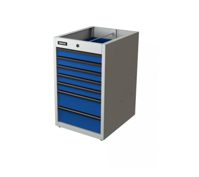 купить RUNTEC TI7-7035-5005 Тумба с 7-ю ящиками, синий (светло-серый)