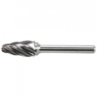 купить Борфреза параболическая с закругленным концом 13x25x70 мм, VHM, AL, форма F