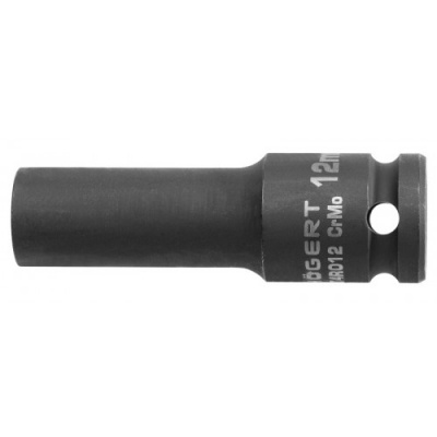 купить  HT4R019 HOEGERT Головка торцевая ударная глубокая шестигранная 1/2", 19 мм, DIN 3121, CrMo