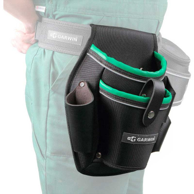 купить GARWIN GA-TP03 Сумка для шуруповерта поясная, 2 кармана