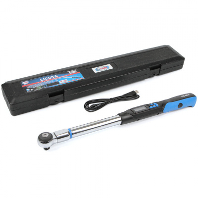 купить LICOTA AQEA-N414200 Динамометрический ключ электронный под сменные насадки14x18, 10-200 Н∙м