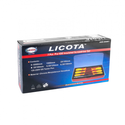купить LICOTA ASD-900K1 Набор отверток VDE 1000В 7пр