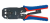 купить KNIPEX KN-975112 Пресс-клещи для штекеров RJ, 3 гнезда, RJ 10 (4-pin), RJ 11/12 (6-pin), RJ 45 (8-pin), 200 мм