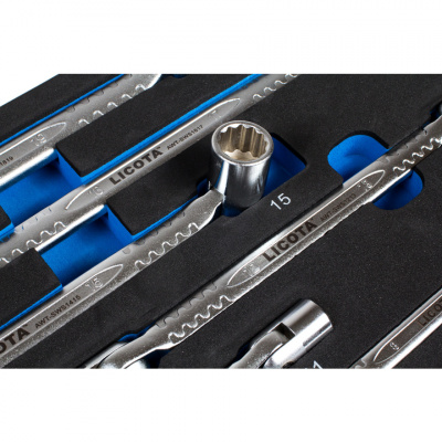 купить LICOTA ACK-E38315 Набор ключей торцевых карданных 8-19 мм, 6 пр., ложемент EVA