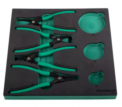 купить GARWIN 646045 Набор съемников стопорных колец усиленных 230 мм, 4 пр. в ложементе EVA