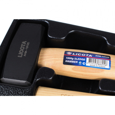 купить LICOTA ACK-384104 Набор: кувалада 1000 г и молоток с мягким бойком, 2 пр., в ложементе