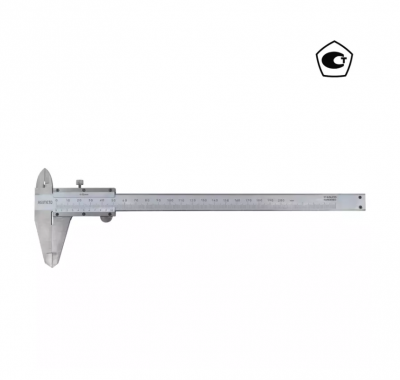 купить ASIMETO 343-04-4 Штангенциркуль нониусный 0,02 мм, 0-100 мм, подвижная рамка сборная